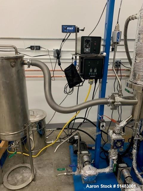 Used Pope Continuous Feed Single Stage Thin Film Distillation System