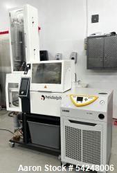 Used Heidolph 20L Hei-Vap Industrial S Rotary Evaporator System with Integrated Lauda Chiller for Efficient Large-Scale Solvent Recovery