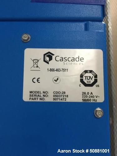Used Cascade Sciences Drying Decarb Oven