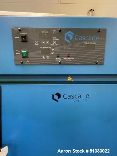 Used Cascade Sciences Drying Decarb Oven