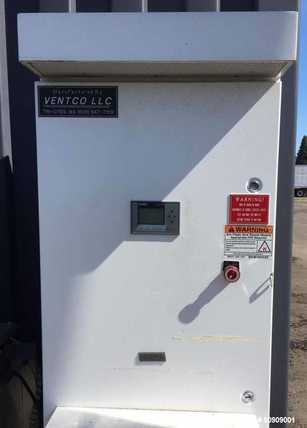 Used Ventco 40' Batch Style Dryer System