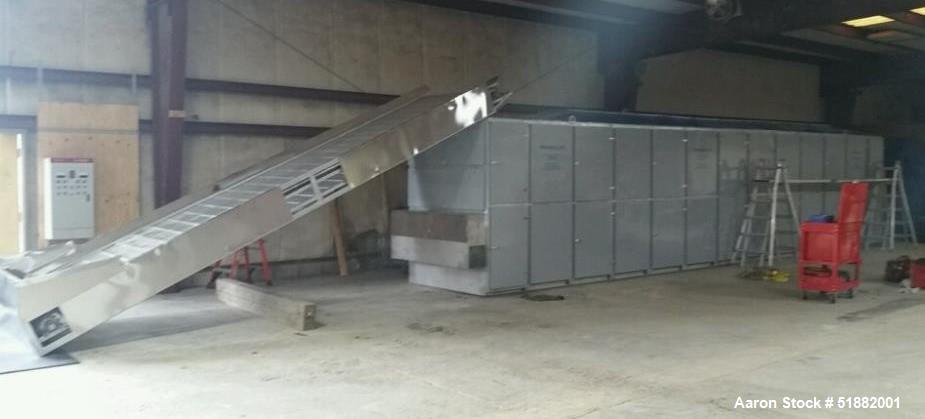 Used Shanghai Shanqiao Machinery Four Pass Belt Dryer