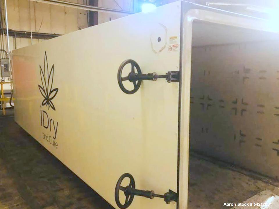 Used iDry Standard Cannabis Curing Dryer | 360-Tray Capacity | Touch Screen Controls | 60–70°F | 3PH/480V | 20’L x 7’W x 7’H