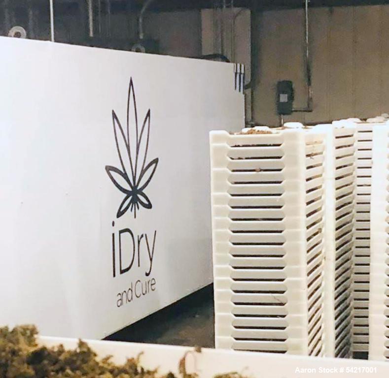 Used iDry Standard Cannabis Curing Dryer | 360-Tray Capacity | Touch Screen Controls | 60–70°F | 3PH/480V | 20’L x 7’W x 7’H