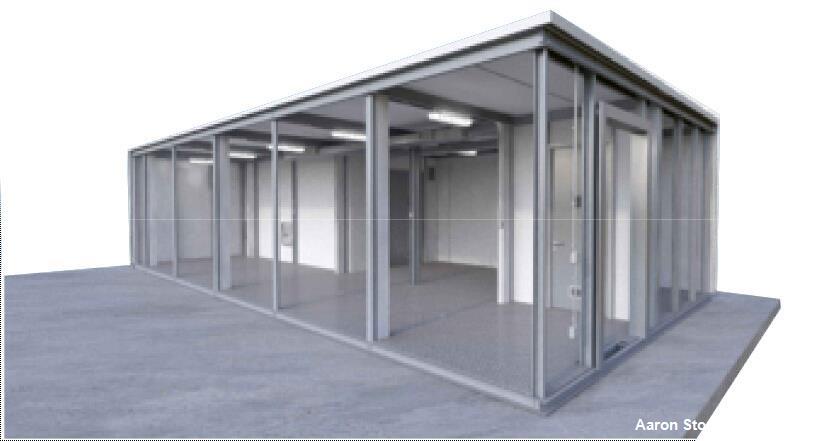 Used- M Systems Group Modular Booth