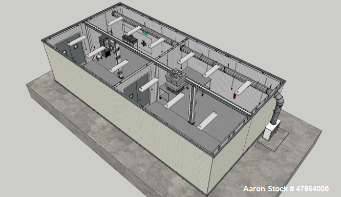 Used M Systems Group Modular Booth
