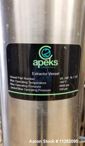 Used Apeks 5000-5L Supercritical CO2 Extraction System