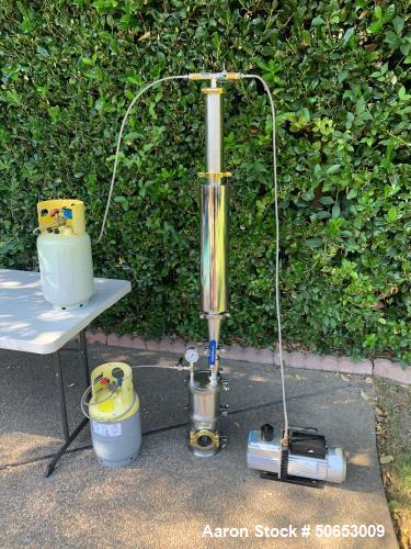 Used-Custom 2 LB Closed Loop Hydrocarbon Extractor
