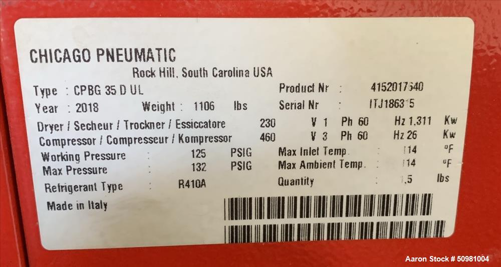 Unused- New In Crates - Eden Labs LLC Industrial 500 Gallon Performance Solvent