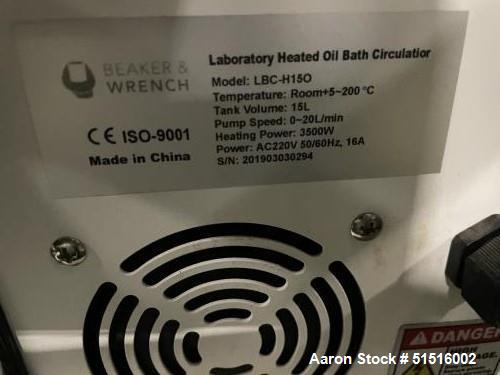 Used Beaker & Wrench Dual Stage 6' Wiped Film Evaporation Skid
