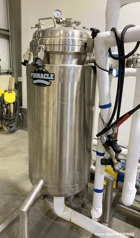 Used Pinnacle Stainless Extraction System – Complete Cannabis Ethanol Extraction Line