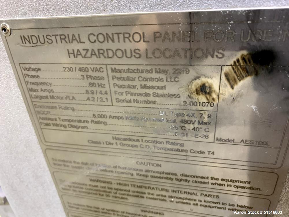 Used Pinnacle Stainless Extraction System – Complete Cannabis Ethanol Extraction Line