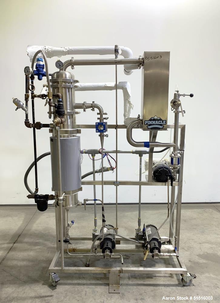 Used Pinnacle Stainless Extraction System – Complete Cannabis Ethanol Extraction Line