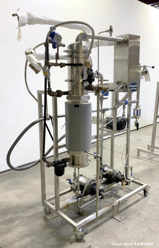 Used Pinnacle Stainless Extraction System – Complete Cannabis Ethanol Extraction Line