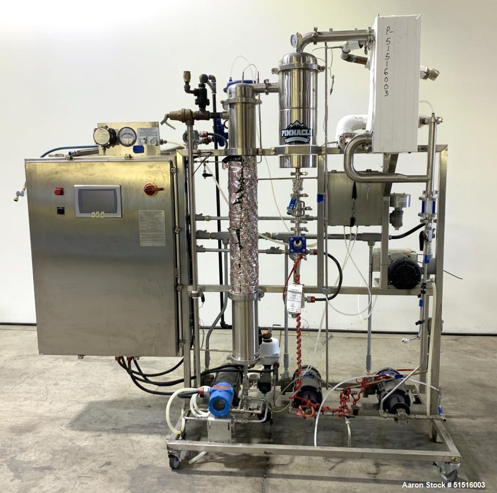 Used Pinnacle Stainless Extraction System – Complete Cannabis Ethanol Extraction Line
