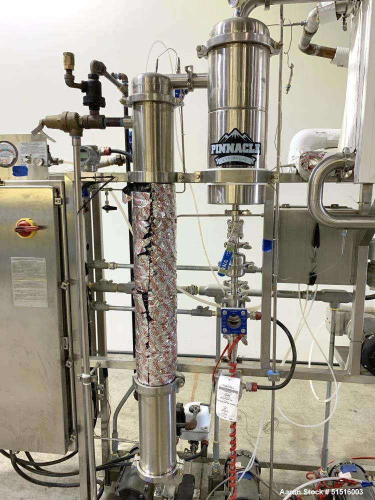 Used Pinnacle Stainless Extraction System – Complete Cannabis Ethanol Extraction Line