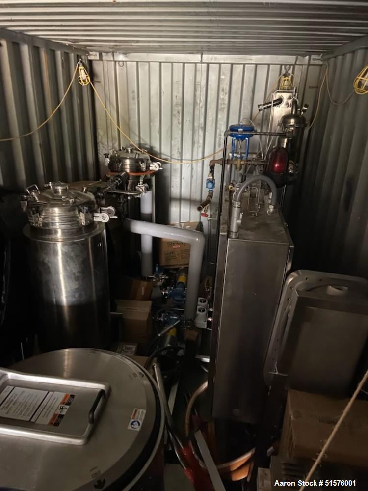 Used- Pinnacle Alcohol Extraction Skid with Pinnacle Solvent Recovery System