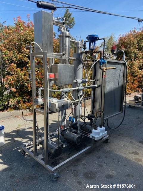 Used- Pinnacle Alcohol Extraction Skid with Pinnacle Solvent Recovery System