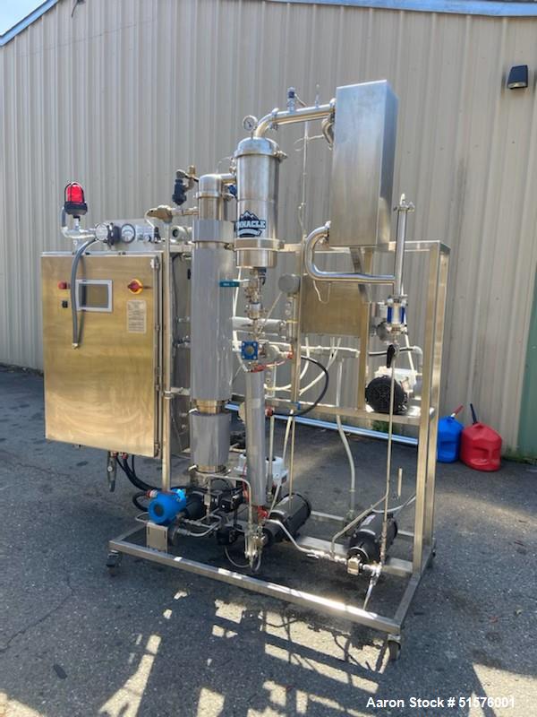 Used- Pinnacle Alcohol Extraction Skid with Pinnacle Solvent Recovery System