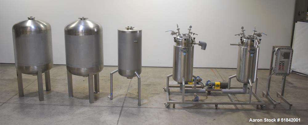 Pinnacle Stainless Alcohol Extraction Skid. Model AES252