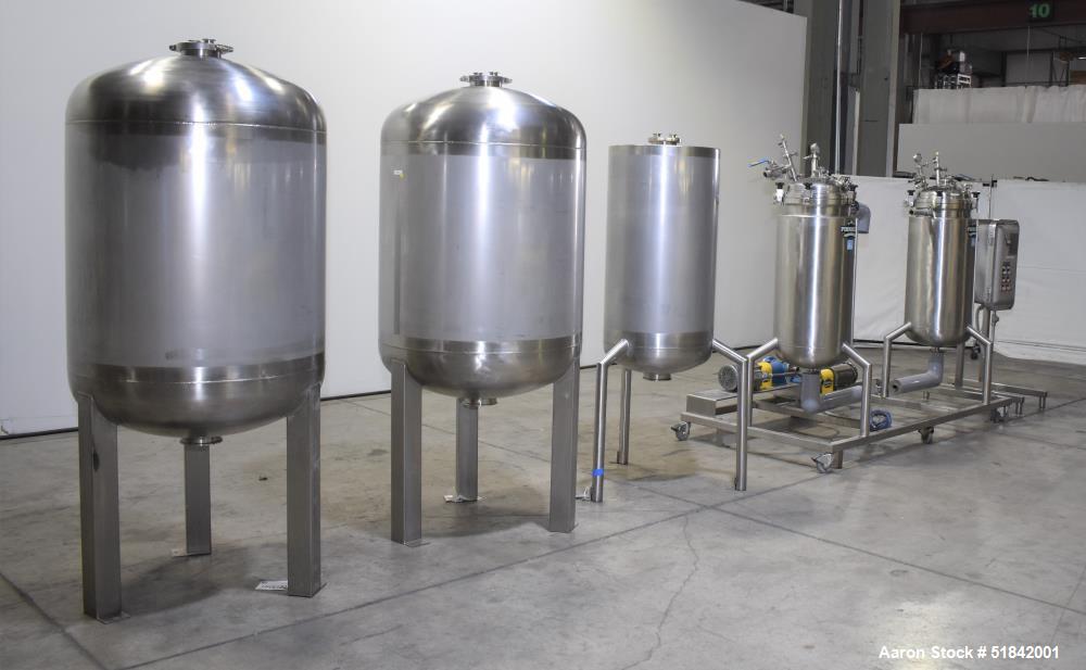 Pinnacle Stainless Alcohol Extraction Skid. Model AES252