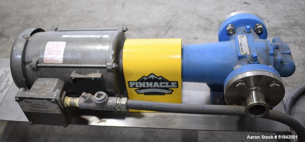 Pinnacle Stainless Alcohol Extraction Skid. Model AES252