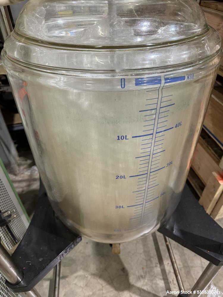 Used BVV 50L Glass Reactor w/ Speed Controller. Model 50L