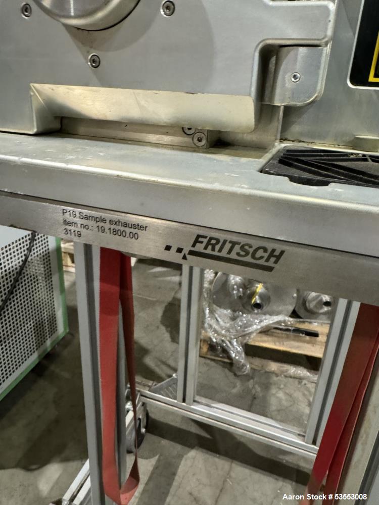 Used Fritsch Pulverisette 19 High-Speed Cutting Mill – Stainless Steel, 60L/h