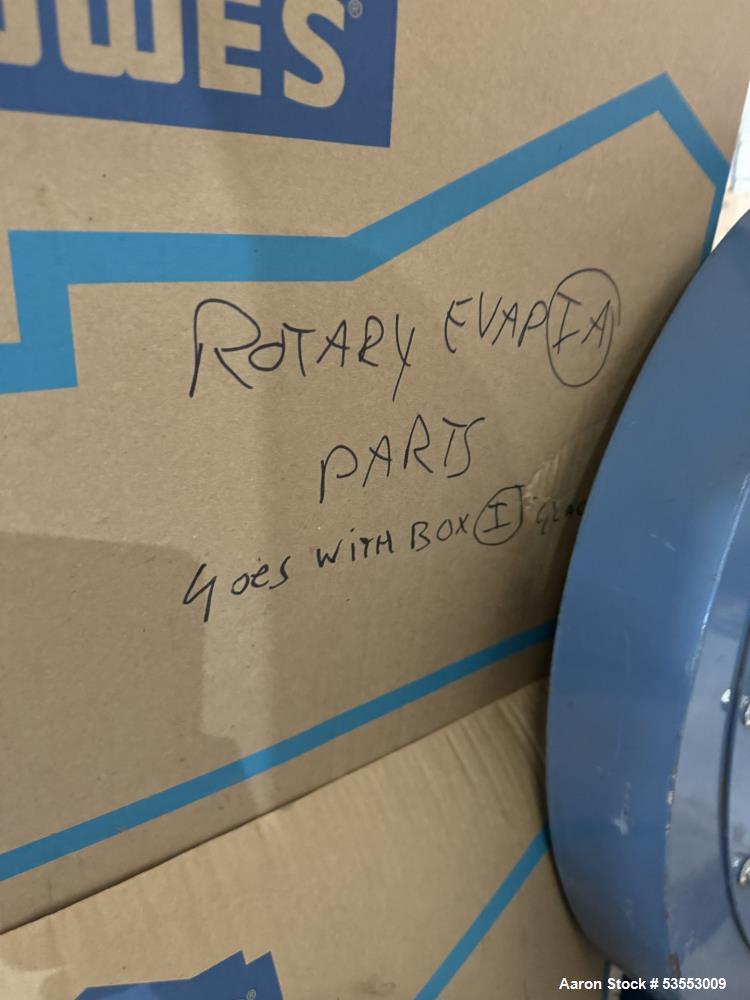 Used Lot of Assorted Rotary Evaporators Disassmbled. As is Where is