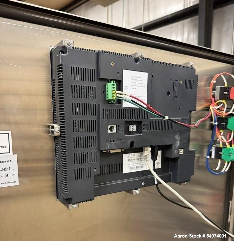 Used Vitalis R-Series CO2 Extraction System. Consisting of: Model R200H Extractor Assembly; Accumulator/Pump & Refrigeration Assembly; Hydraulic Power Unit; Control Panels; Navien Tankless Water Heat...