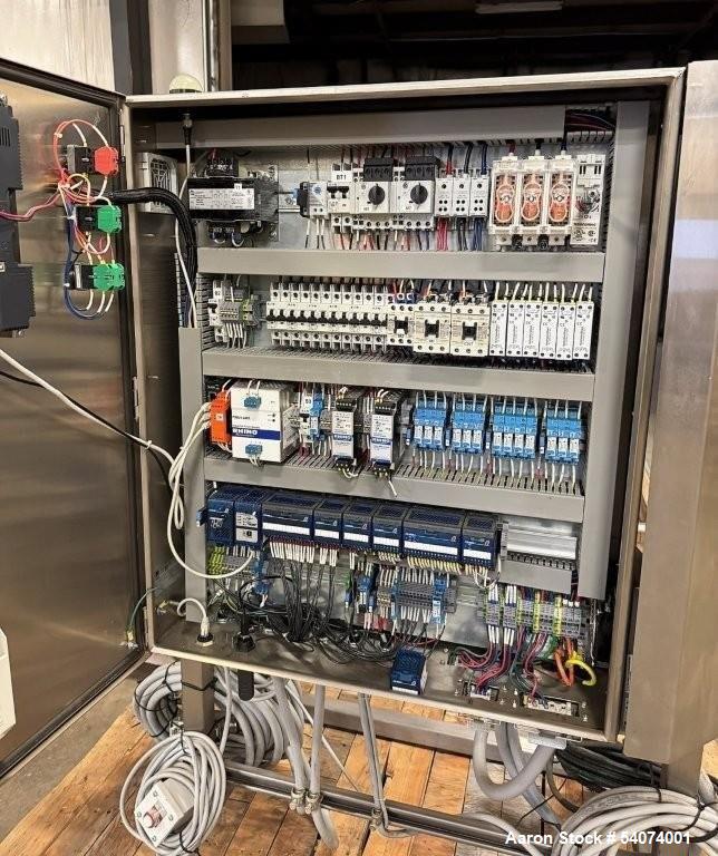Used Vitalis R-Series CO2 Extraction System. Consisting of: Model R200H Extractor Assembly; Accumulator/Pump & Refrigeration Assembly; Hydraulic Power Unit; Control Panels; Navien Tankless Water Heat...