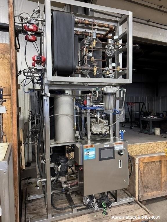 Used Vitalis R-Series CO2 Extraction System. Consisting of: Model R200H Extractor Assembly; Accumulator/Pump & Refrigeration Assembly; Hydraulic Power Unit; Control Panels; Navien Tankless Water Heat...