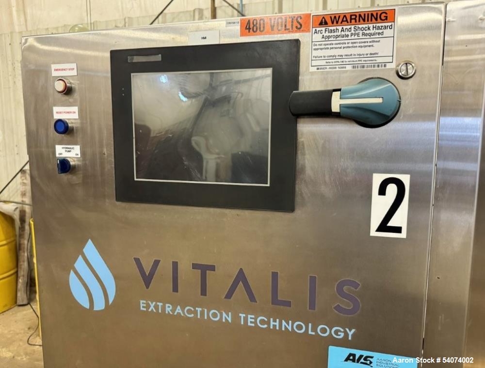 Used Vitalis R200H CO2 Extractor | 2×100L Vessels | Turnkey Cannabis & Hemp System
