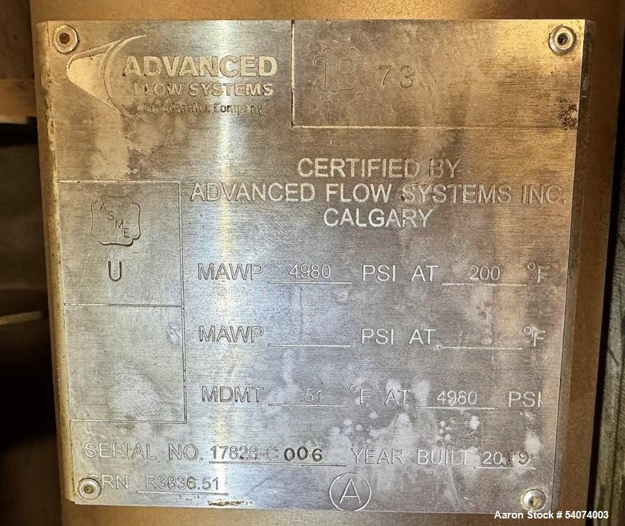 Vitalis R-Series Supercritical CO2 Extraction System | 5000 PSI | Used | Built 2019