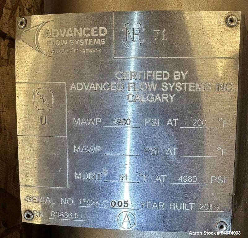 Vitalis R-Series Supercritical CO2 Extraction System | 5000 PSI | Used | Built 2019
