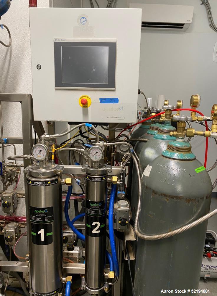 Used Apeks "Transformer" Subcritical and Supercritical CO2 Botanical Extraction 