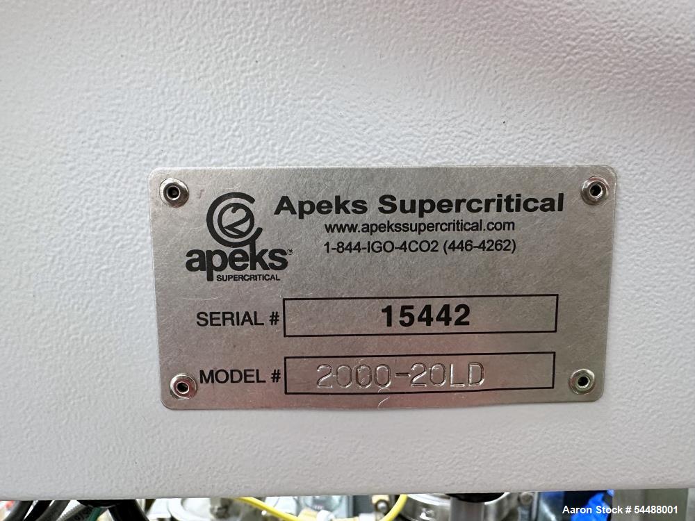 Used Apeks Supercritical Transformer CO2 Extraction System | Model 2000-20LD