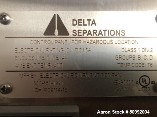 Used- Delta Separations Ethanol Extractor