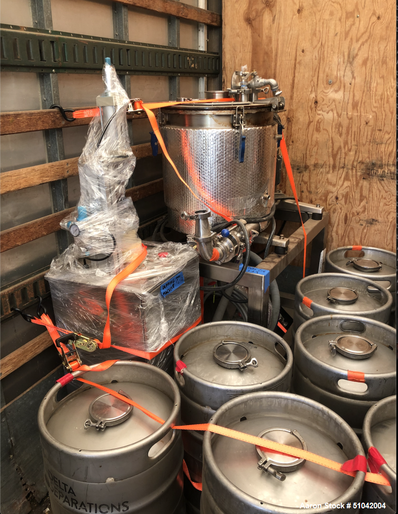 Used Delta Separations Ethanol Extractor, Model CUP-15