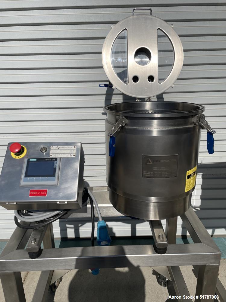 Used Delta Separations Ethanol Extractor
