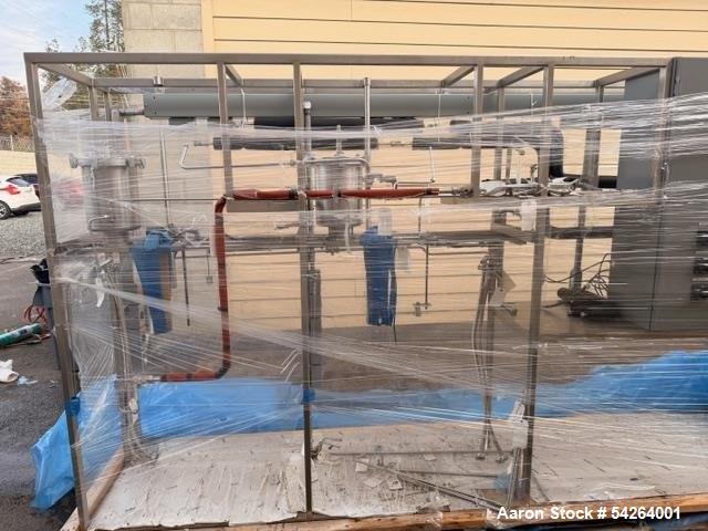 Unused Chemtech KDT-6 Dual Stage Wiped Film Distillation System | 4–6 L/hr | 350°C | 0.001 mbar Vacuum | Built 2020