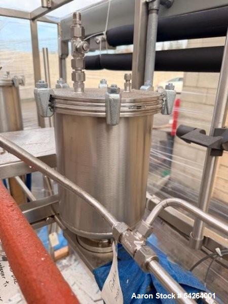 Unused Chemtech KDT-6 Dual Stage Wiped Film Distillation System | 4–6 L/hr | 350°C | 0.001 mbar Vacuum | Built 2020