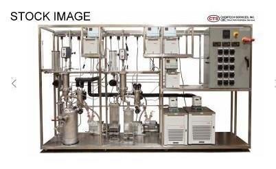 Unused Chemtech KDT-6 Dual Stage Wiped Film Distillation System | 4–6 L/hr | 350°C | 0.001 mbar Vacuum | Built 2020