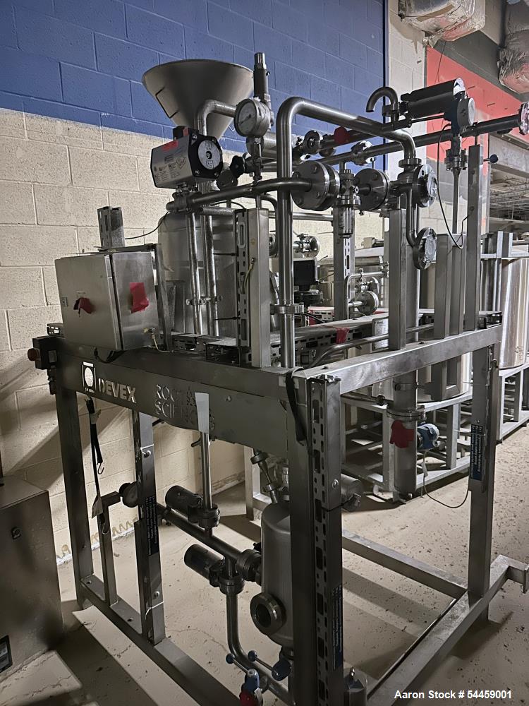 Used DEVEX CryoEXS 400 Cryogenic Ethanol Extraction System | 400 lb/Shift Turnkey Plant