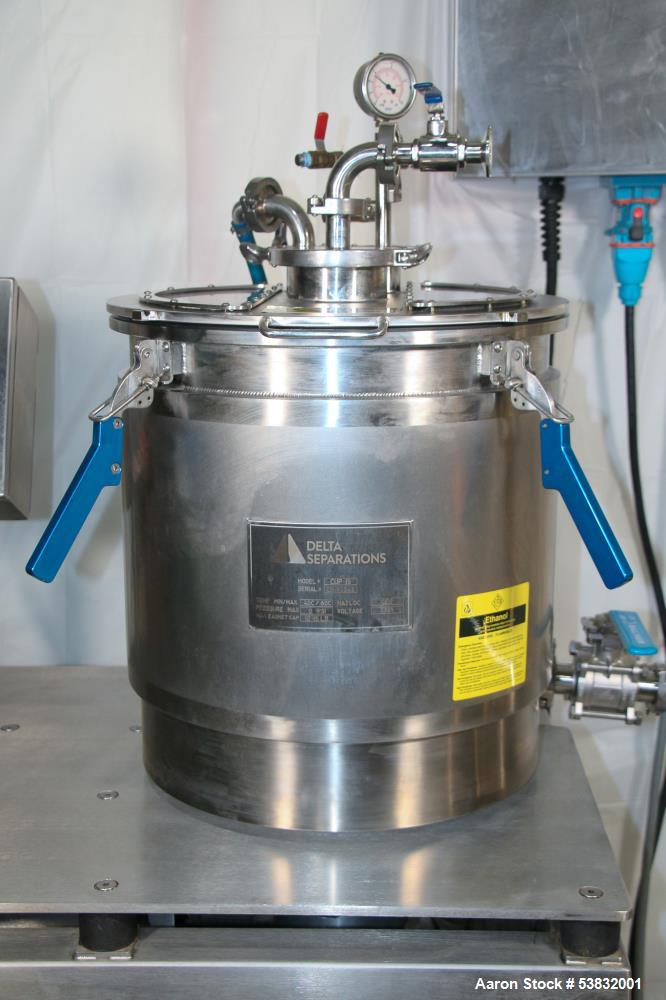 Used Delta Separations Ethanol Extraction System – Model CUP-15
