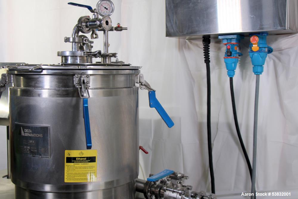 Used Delta Separations Ethanol Extraction System – Model CUP-15