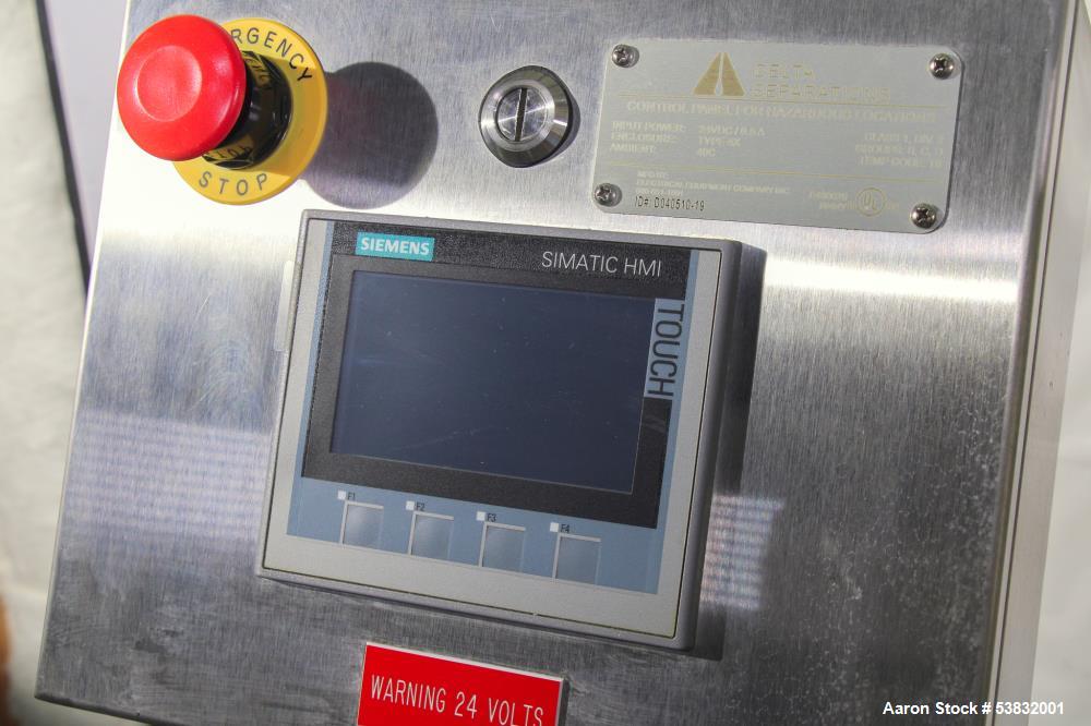 Used Delta Separations Ethanol Extraction System – Model CUP-15