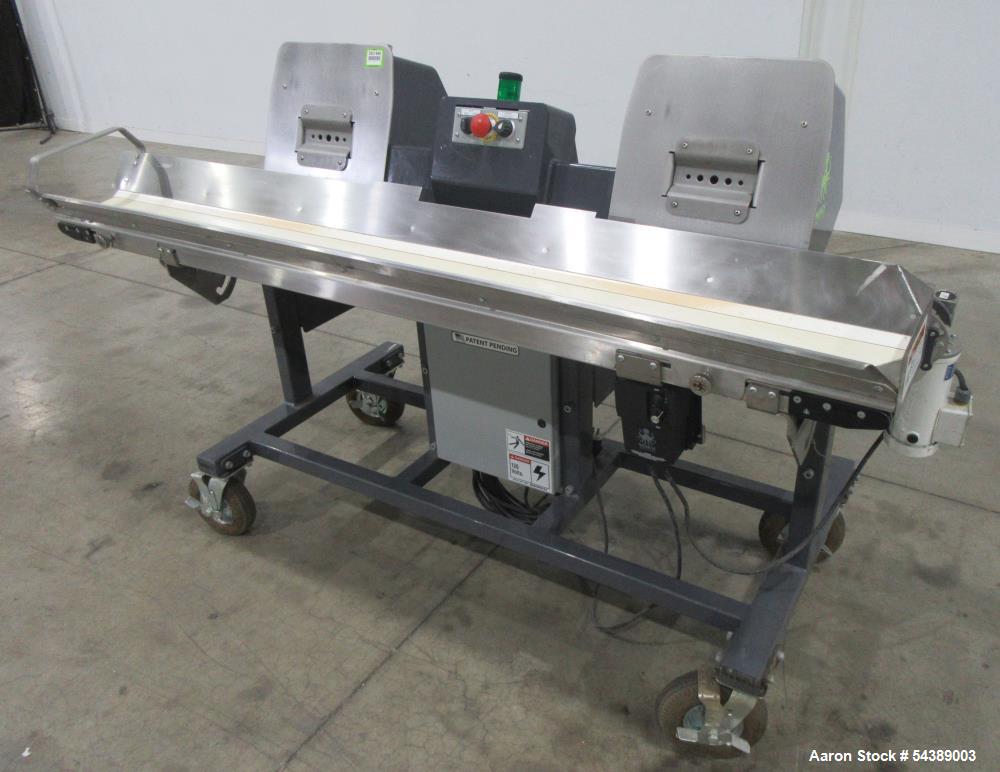 Munch Machine Double Bucker Used Hemp Bucking Machine with Conveyor