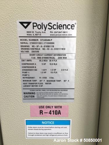 Used ExtraktLAB E-140 Supercritical CO2 Extraction System w/ PolyScience Chille