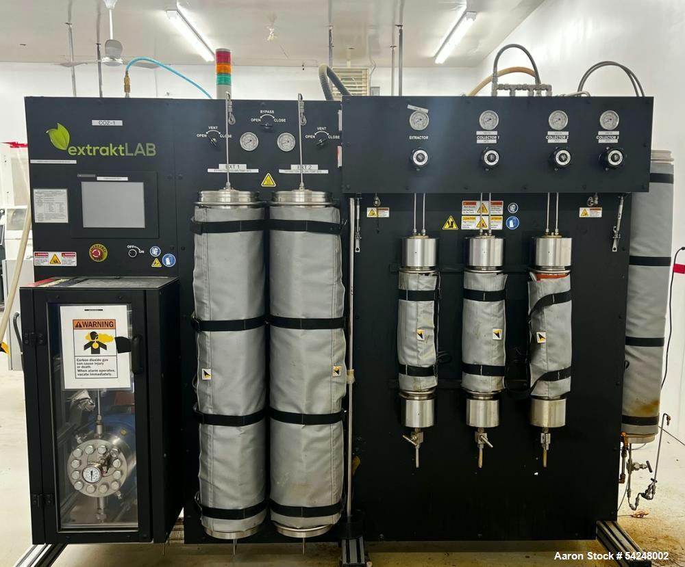 Used ExtraktLAB E-140 Supercritical CO2 Extractor – 422 LBS/Day High-Pressure Extraction System